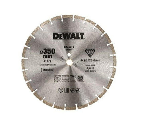 Dewalt Diamond Disc 350x25,4 мм сегментарный