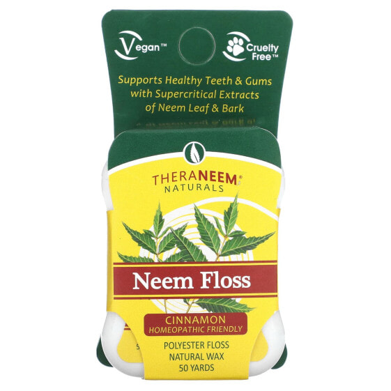 Neem Floss, Cinnamon, 50 Yards