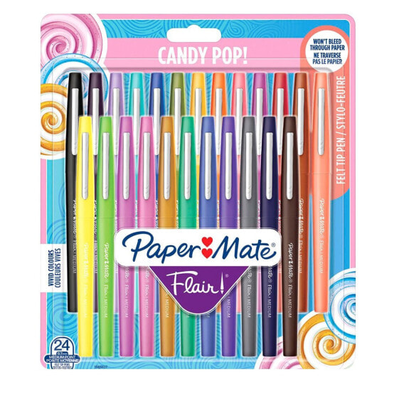 PAPER MATE Pack Of Makers Flair Candy Pop M 1.0 mm