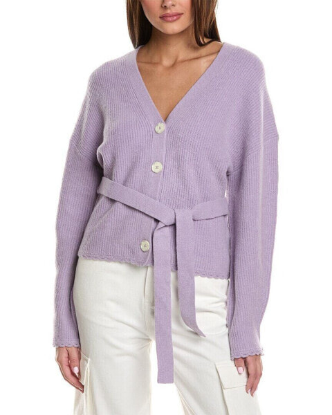 3.1 Phillip Lim Belted Alpaca & Wool-Blend Cardigan Women's