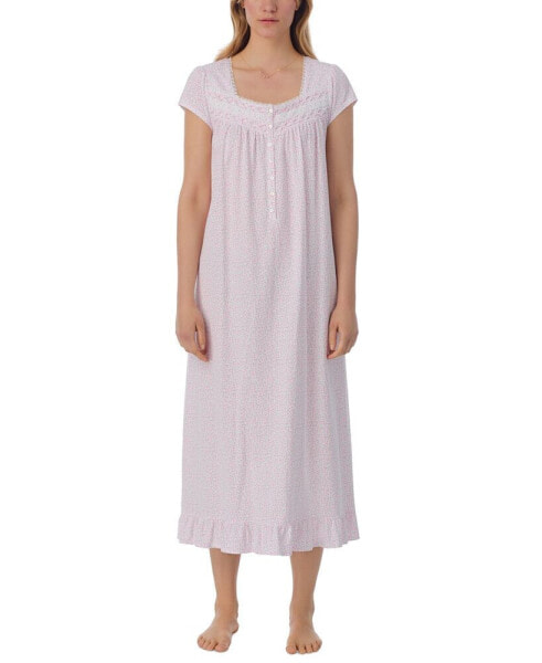 Women's Cotton Ditsy Floral Nightgown