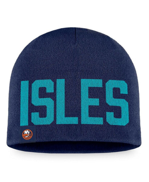 Men's Navy New York Islanders 2024 NHL Stadium Series Knit Hat