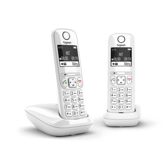 Беспроводный телефон Gigaset AS690 Duo Белый