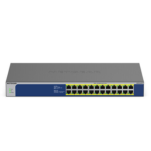 Netgear GS524PP - Unmanaged - Gigabit Ethernet (10/100/1000) - Power over Ethernet (PoE) - Rack mounting