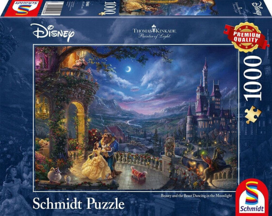 Schmidt Spiele Puzzle PQ 1000 Piękna i Bestia (Disney) G3