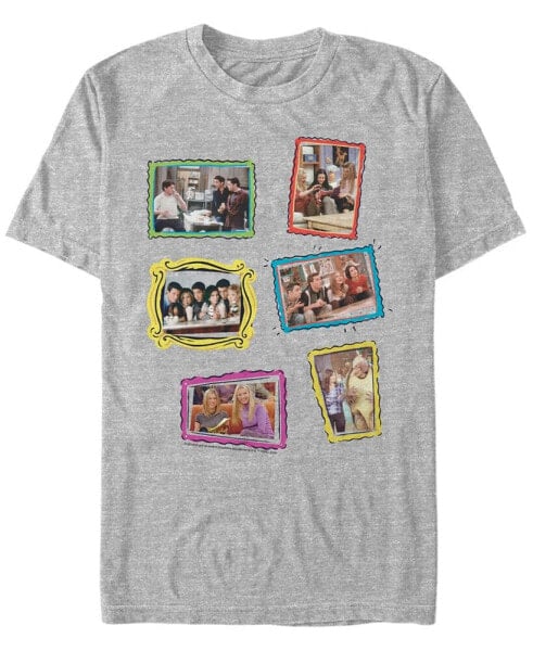 Friends Men's Picture Frame Scenes Short Sleeve T-Shirt