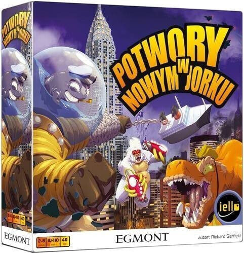 Egmont Gra planszowa Potwory w Nowym Jorku