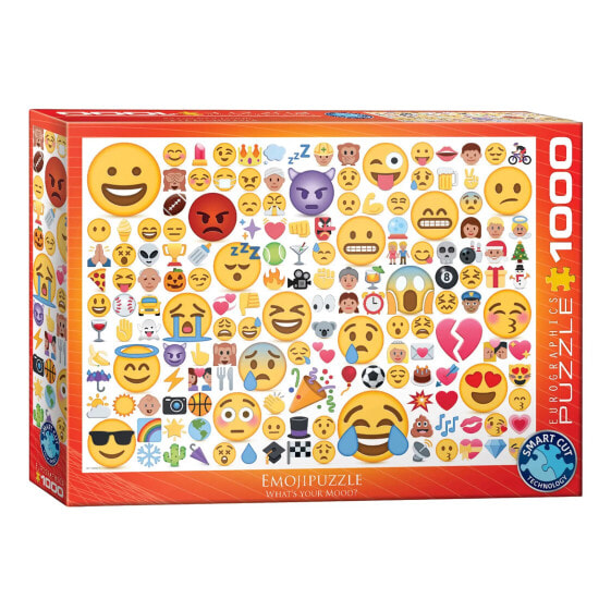 Пазл с юмором и сатирой EUROGRAPHICS Emotipuzzle Whats your Mood 1000 деталей