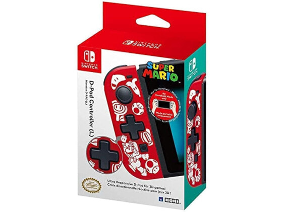 hori nintendo switch d-pad controller (l) (super mario) by - officially licensed