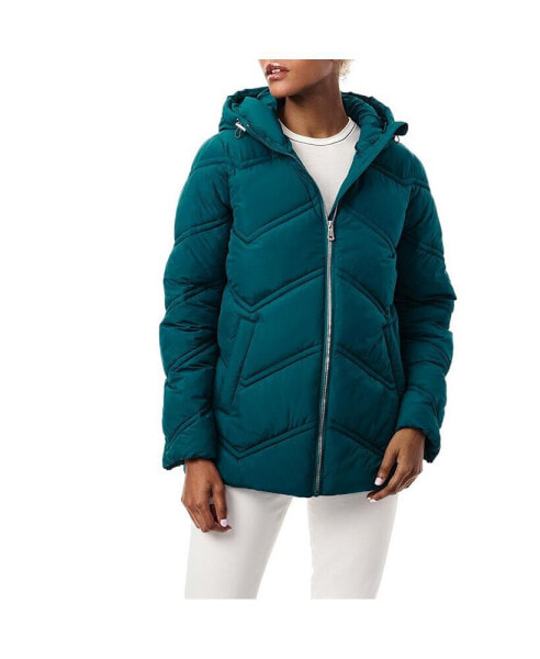 Women's Chevron Puffer Jacket