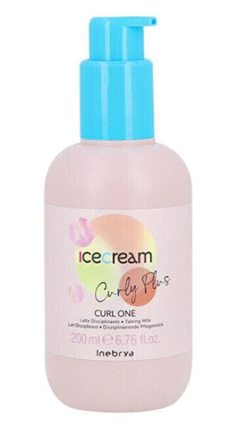 Milk for taming curly and wavy hair or after chemical permanent Ice Cream ( Hair Milk) 200 ml