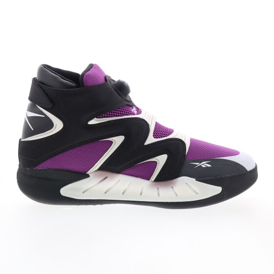 Reebok Instapump Fury Zone Mens Purple Canvas Lifestyle Sneakers Shoes