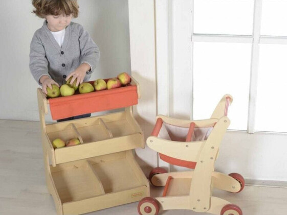 Игровой набор Masterkidz Wooden Shopping Cart Shopping Fun (Игровые покупки)