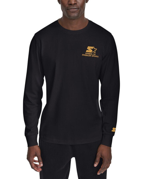 Men's Long-Sleeve back Graphic T-Shirt