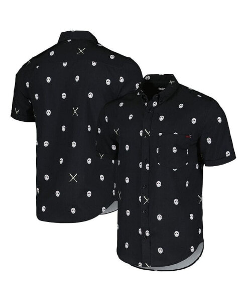 Men's and Women's Black Friday the 13th Greetings from Crystal Lake Button-Down Shirt
