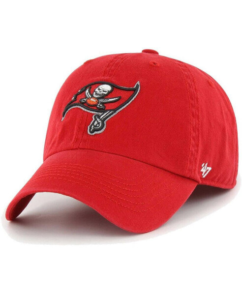 Головной убор '47 Brand для мужчин с логотипом Tampa Bay Buccaneers, красный, модель Franchise Logo.