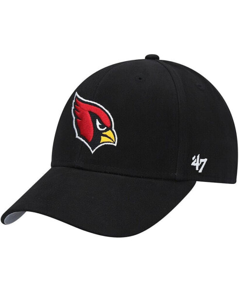 Big Boys and Girls Black Arizona Cardinals Secondary MVP Adjustable Hat