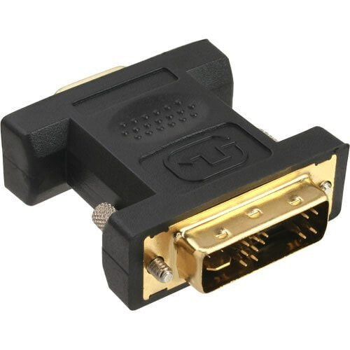 InLine DVI-A Adapter DVI 12+5 male to VGA 15HD female gold plated