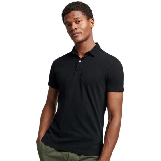 SUPERDRY Studios Jersey long sleeve polo