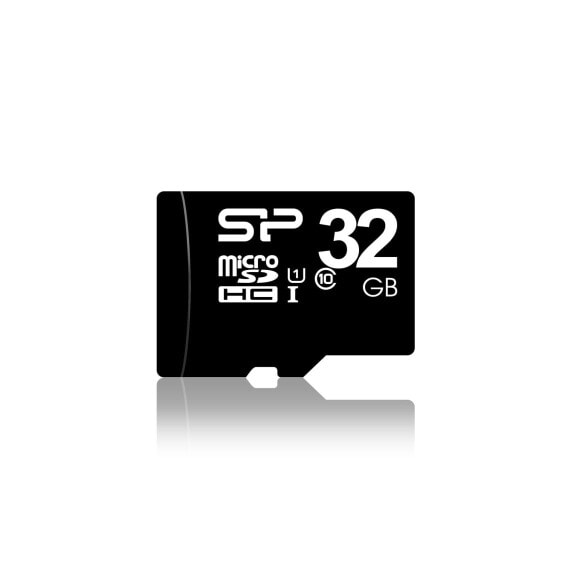 Silicon Power SP032GBSTH010V10SP - 32 GB - MicroSDHC - Class 10 - UHS-I - 40 MB/s - Class 1 (U1)