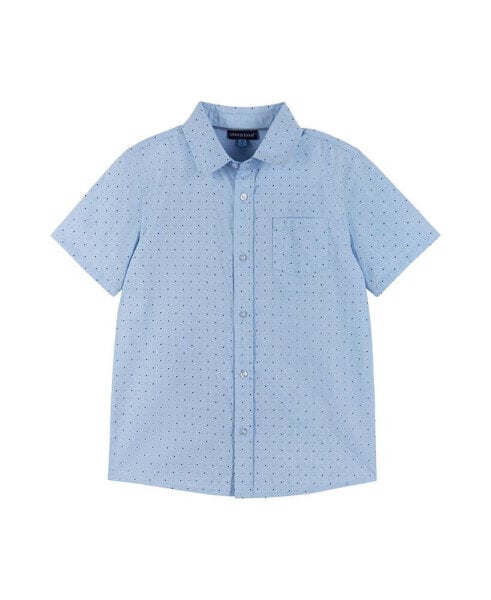 Big Boys Toddler/Child Light Blue Chambray Buttondown Shirt