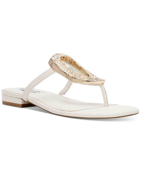 Women's Melo Ornament Embellished T-Strap Slide Sandals