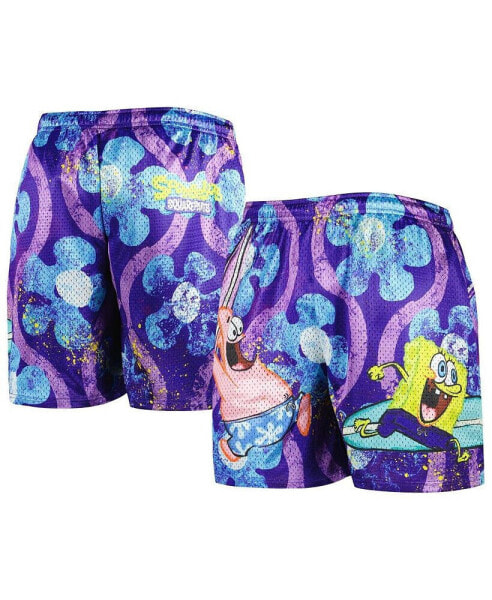 Men's Purple SpongeBob SquarePants Shorts
