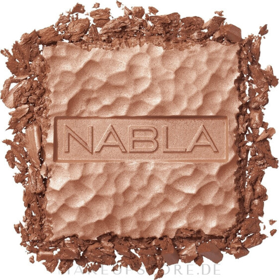 Bronzierpuder für das Gesicht - Nabla Miami Lights Collection Skin Bronzing Ambra