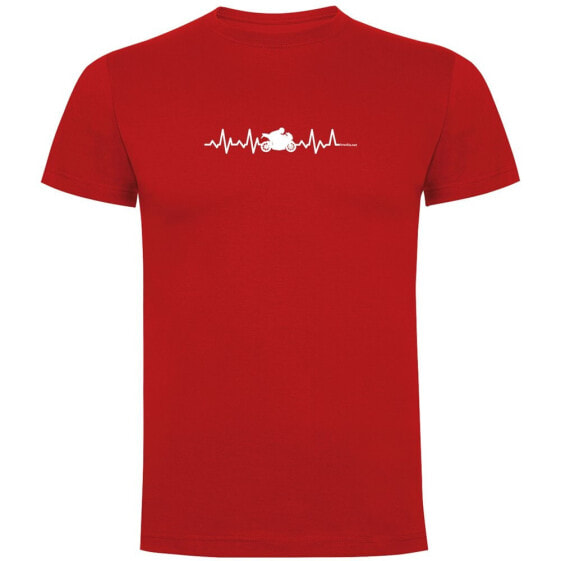KRUSKIS Motorbike Heartbeat short sleeve T-shirt