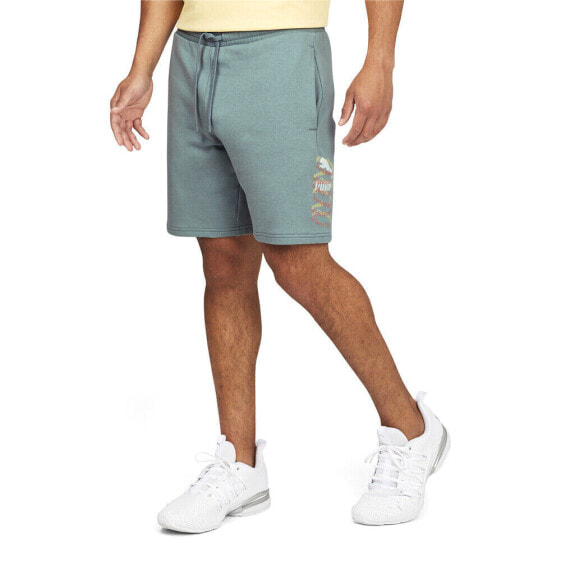 Puma Classics Re:Escape 8 Inch Graphic Shorts Mens Grey Casual Athletic Bottoms