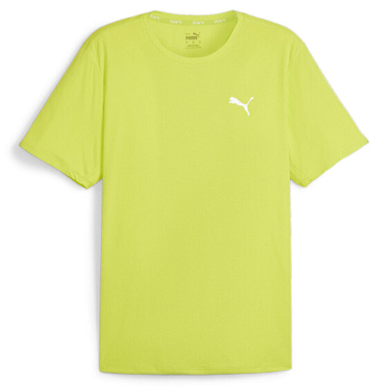 Puma Run Favorite Velocity Crew Neck Short Sleeve Athletic T-Shirt Mens Green Ca