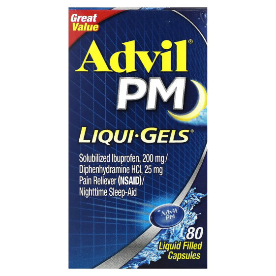 PM, Liqui-Gels, 80 Capsules