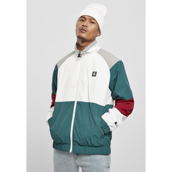 URBAN CLASSICS Jacket Starter Color Block Retro