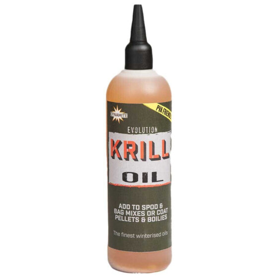 DYNAMITE BAITS Krill Evolution Oil 300ml Liquid Bait Additive