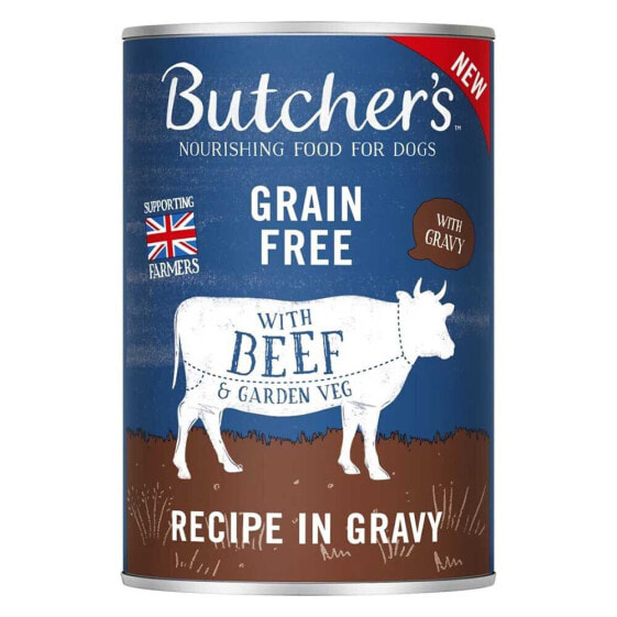 BUTCHER´S Original Recipe Ingravy Beef 400g Wet Dog Food