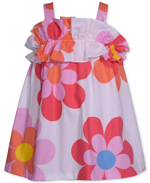 Little & Toddler Girls Pop Daisy Cotton Dress