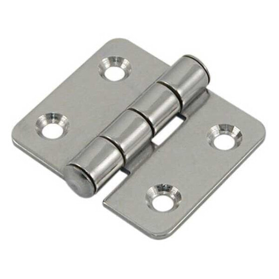 EUROMARINE Captive Pin Stainless Steel Square Hinge 2 Units