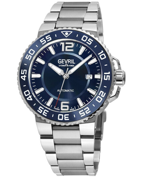 Часы Gevril Riverside Stainless Steel 42mm