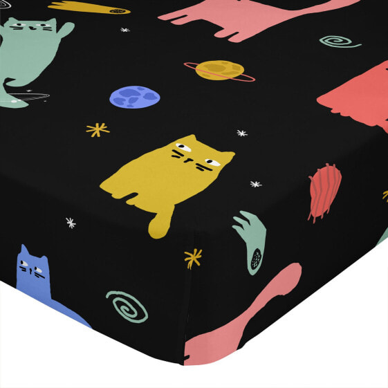 Наматрасник защитный Aware Cosmic cats 200x200, с угловыми резинками