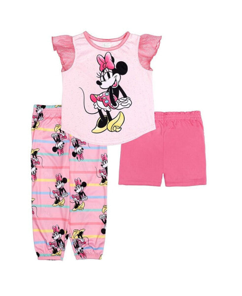 Пижама Minnie Mouse 3 Piece  Girls