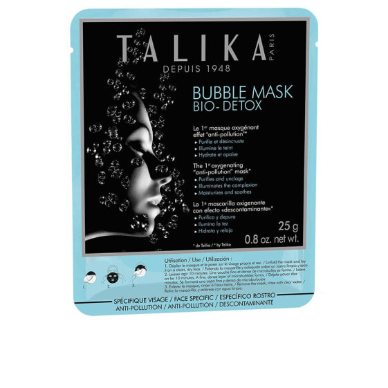 Talika Bubble Mask Bio Detox Детоксицирующая маска против загрязнения кожи  25 г