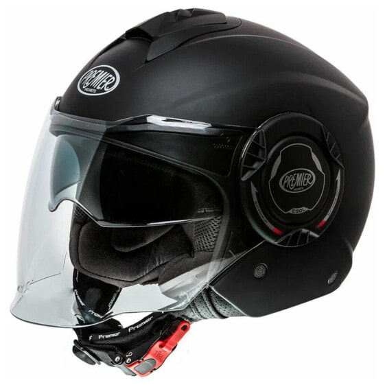 Классический мотоциклетный шлем Premier Helmets Cool Evo U9 BM "Открытый"