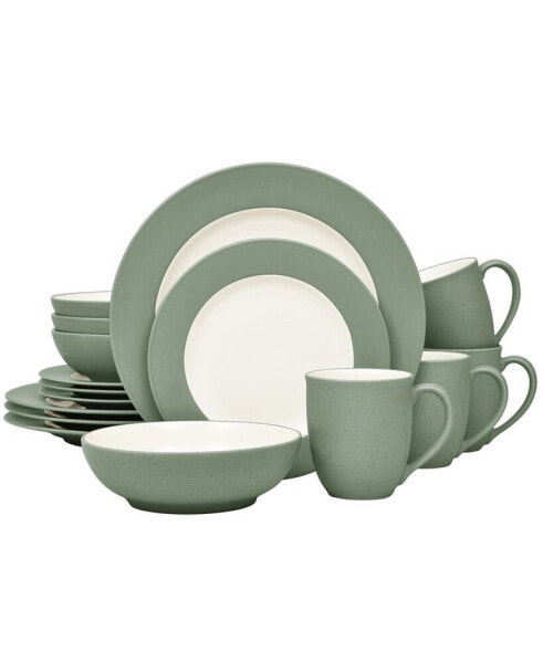 Colorwave Rim 16-Pc. Dinnerware Set, Service for 4