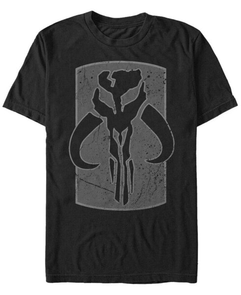 Men's Star Wars Mandalorian Warriors Tusk Clan Logo Short Sleeve T-shirt