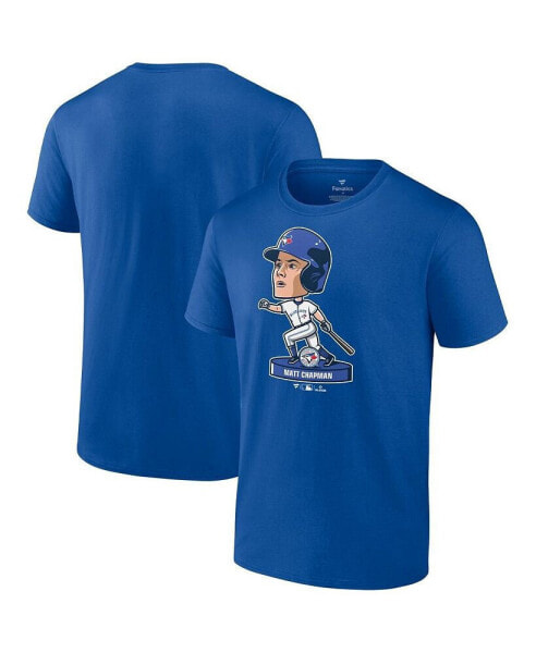 Men's Matt Chapman Royal Toronto Blue Jays Bobble Head Graphic T-Shirt