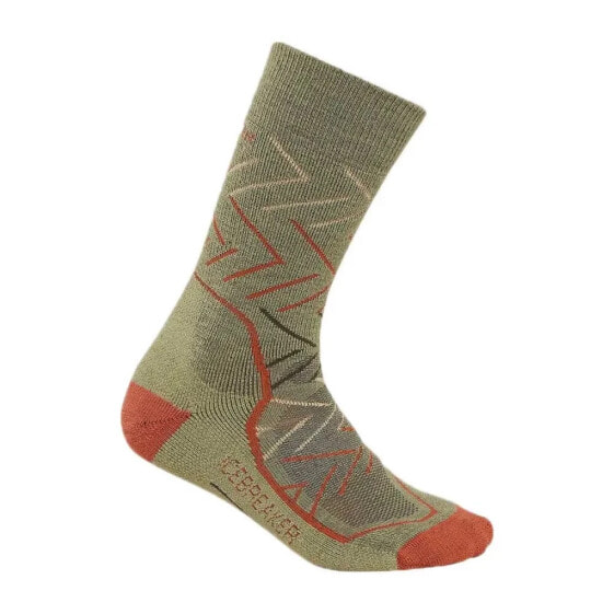 ICEBREAKER Merino Hike+ Medium Crew Sunrise socks