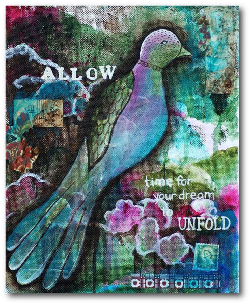 Allow Time Gallery-Wrapped Canvas Wall Art - 16" x 20"