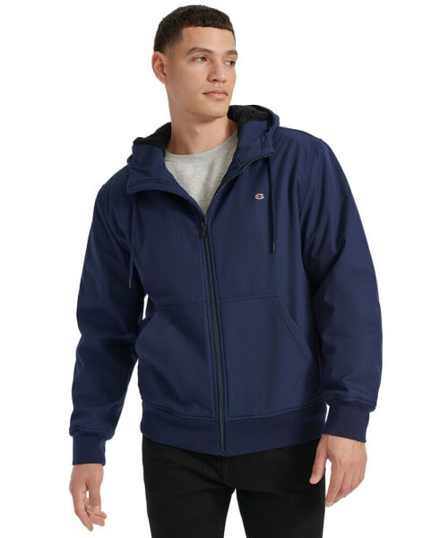 Men's Sport Shell Hooded Zipper Jacket