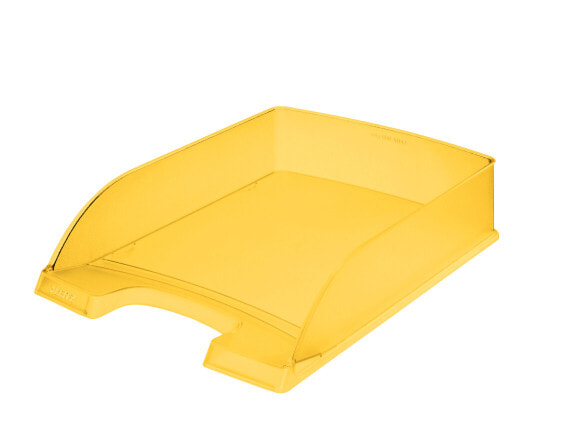 Esselte Leitz Plus Briefkorb - Polystyrol - Yellow - A4 - 255 x 357 x 70 mm - 270 g