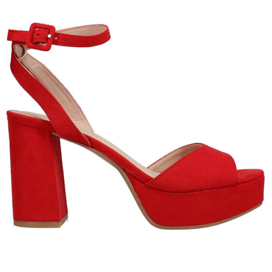 Chinese Laundry Theresa Platform Womens Red Dress Sandals THERESA-LLR